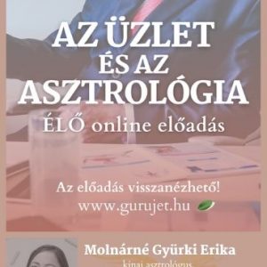 Az üzlet és az asztrológia-a Négy Pillér Sorsfejtésben –